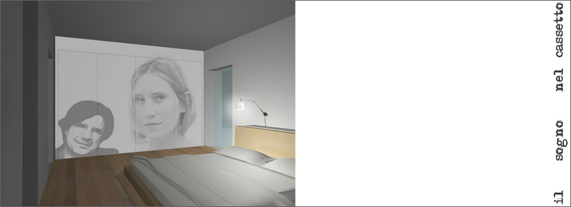 ipotesi 1-amplaiamento camera da letto-interno